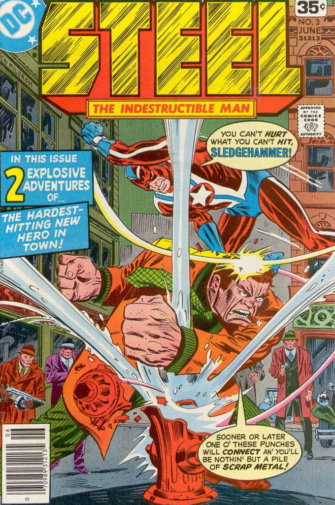 Steel, the Indestructible Man #3