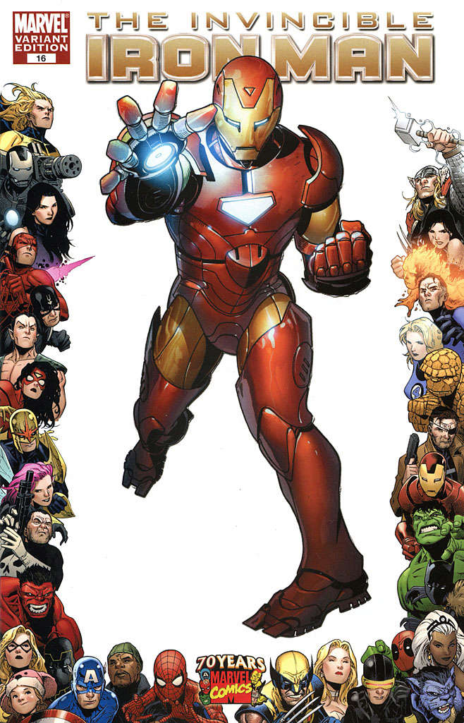 Invincible Iron Man #16 Variation A
