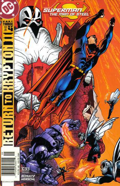 Superman: The Man of Steel #128 Newsstand Edition
