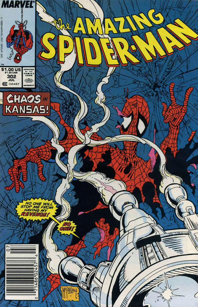 The Amazing Spider-Man #302 Newsstand Edition
