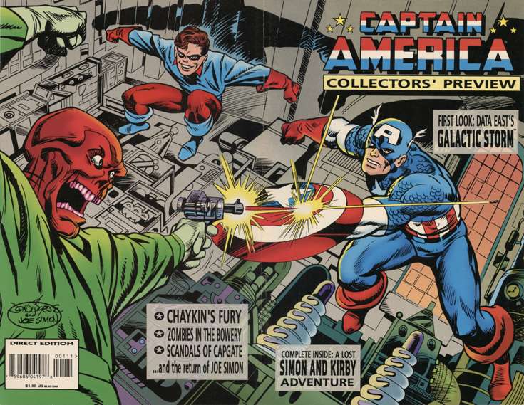 Captain America (1st Series) Collector's Preview #1