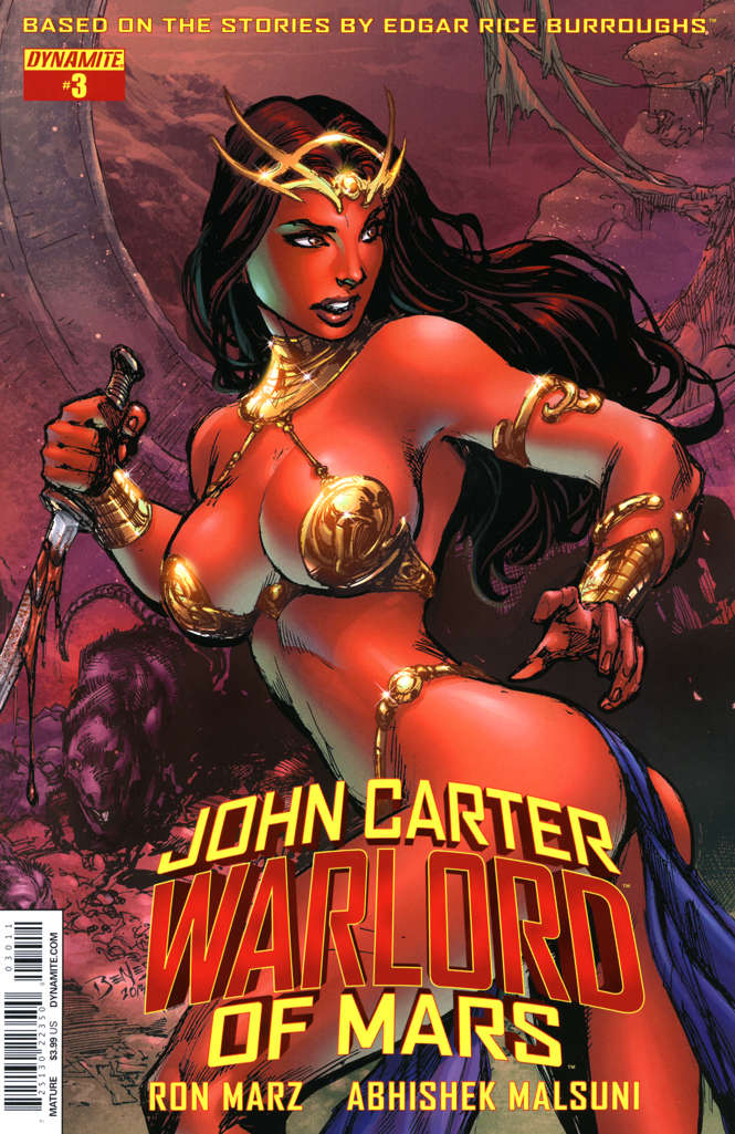 John Carter, Warlord of Mars (2nd Series) #3 Variation A