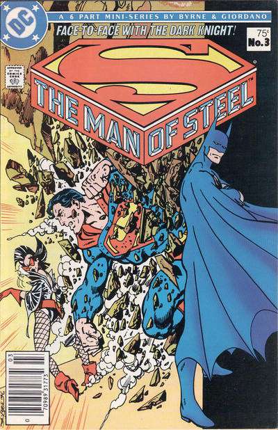 The Man of Steel (Mini-Series) #3 Newsstand Edition