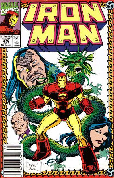 Iron Man (1st Series) #270 Newsstand Edition