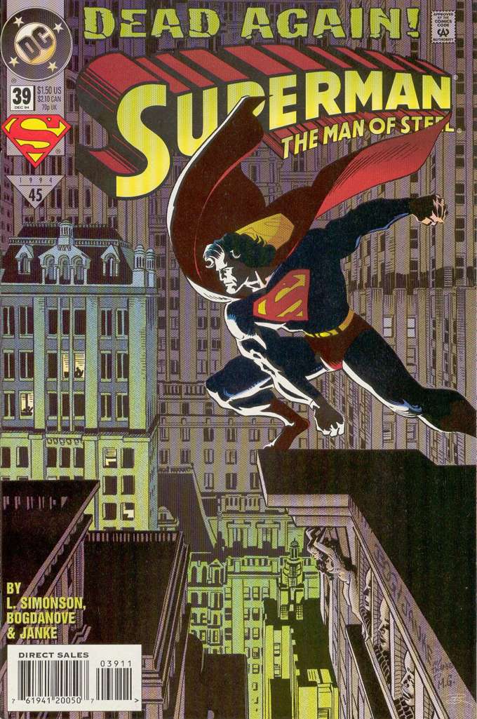 Superman: The Man of Steel #39