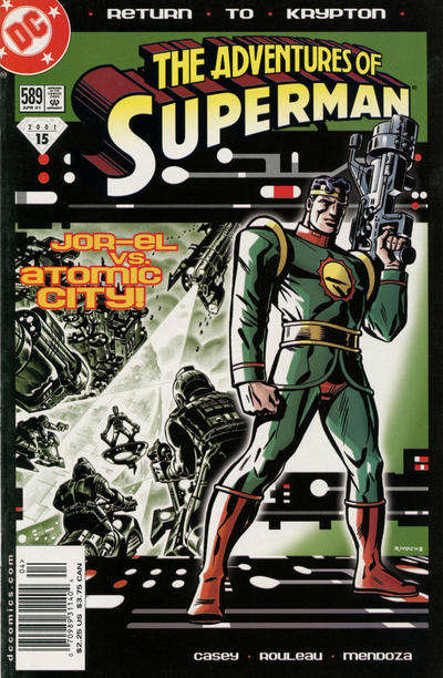 Adventures of Superman #589 Newsstand Edition