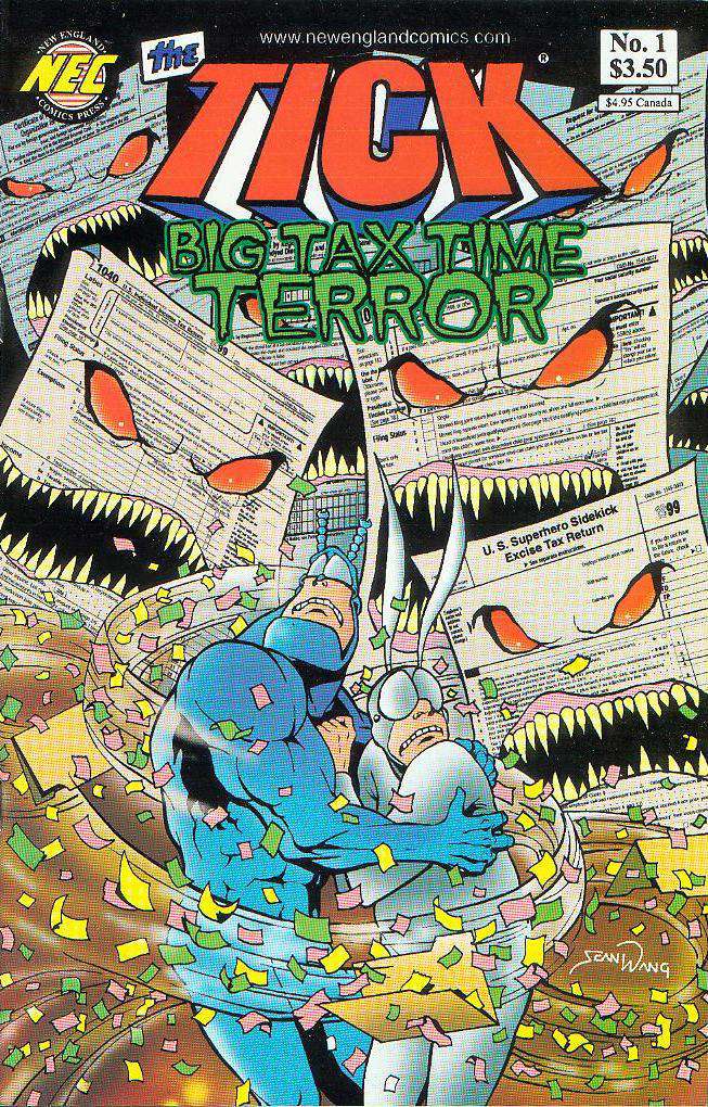 The Tick’s Big Tax Time Terror