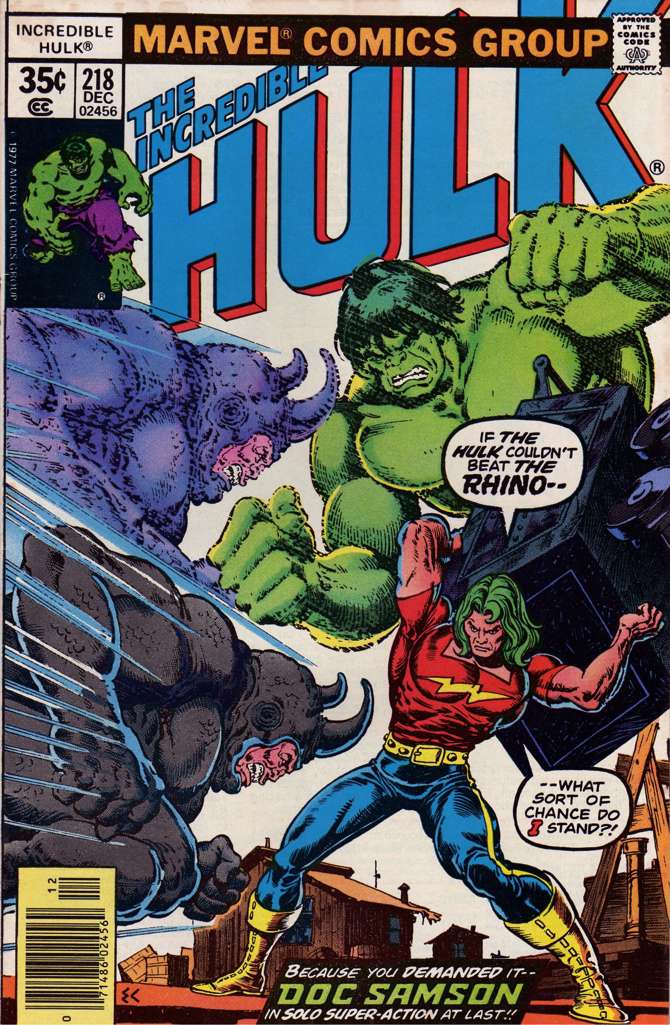 The Incredible Hulk #218