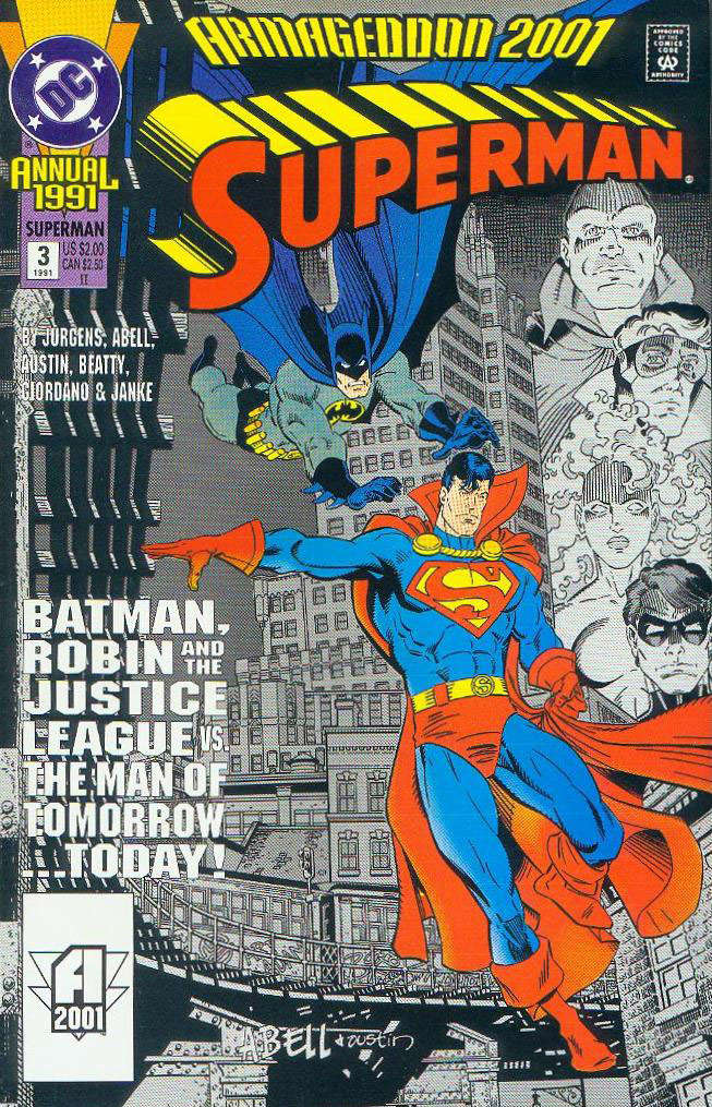 Superman (2nd Series) Annual #3  - 2nd printing
