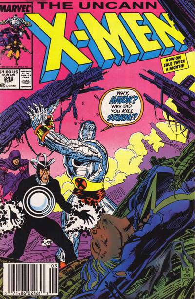 The Uncanny X-Men #248 Newsstand Edition