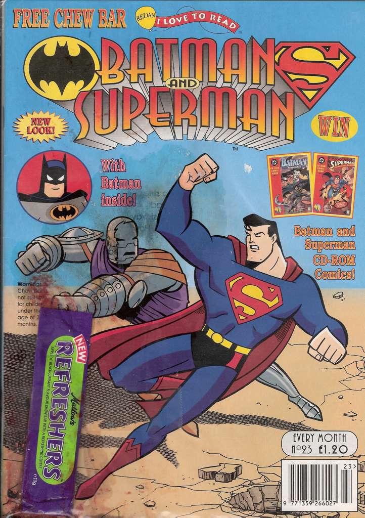 I Love to Read—Batman and Superman