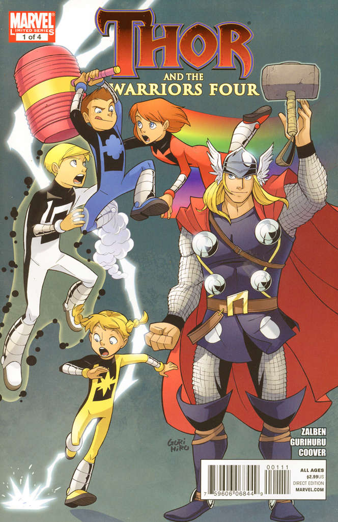 Thor and the Warriors Four