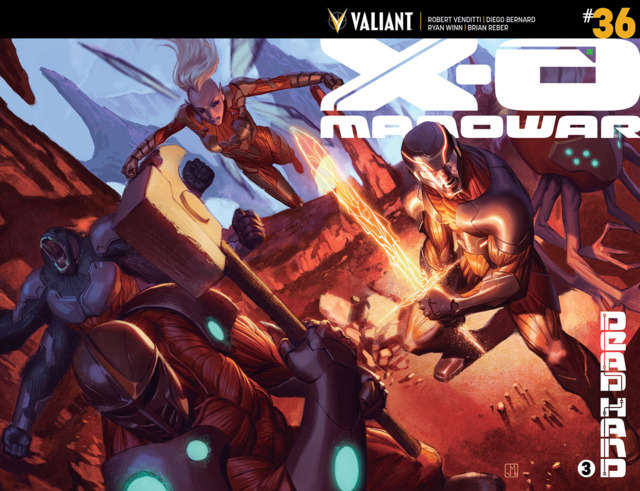 X-O Manowar (3rd Series) #36 Variation B