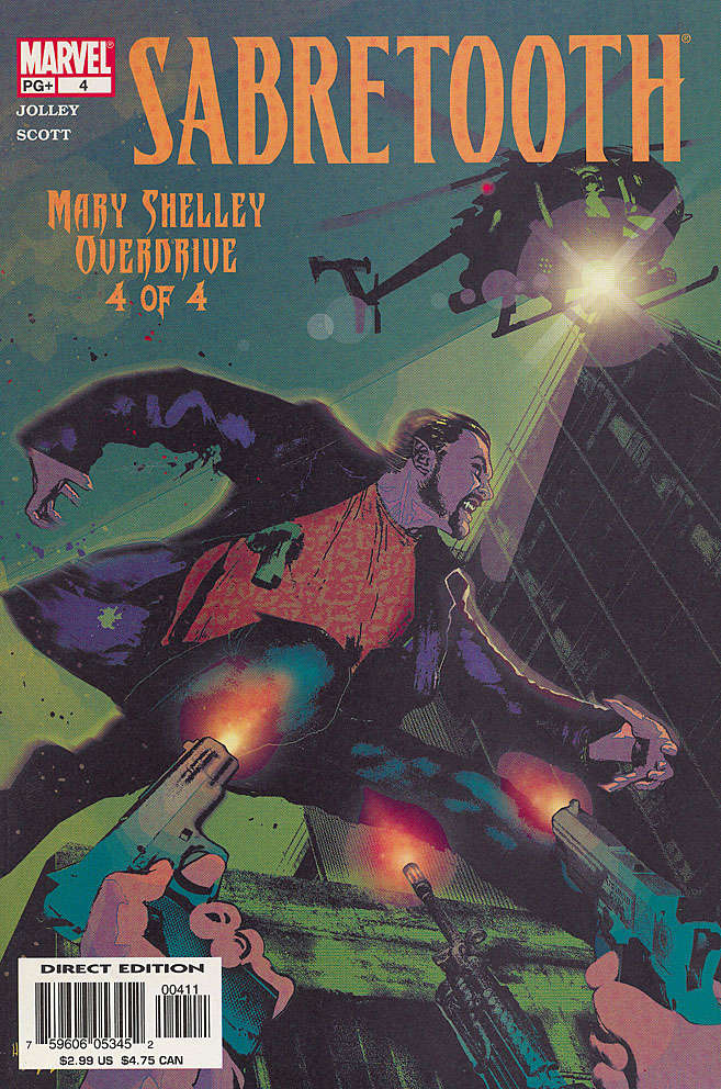 Sabretooth: Mary Shelley Overdrive #4