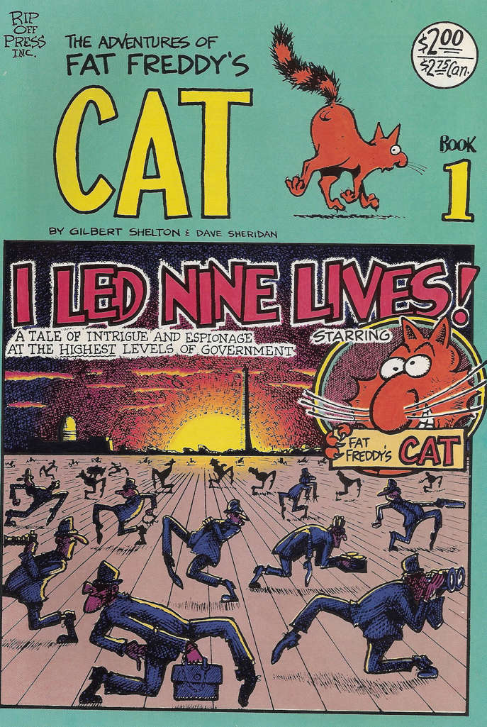 Fat Freddy’s Cat #1  - 8th printing