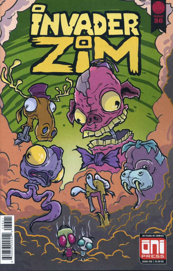 Invader Zim #36 Variation B