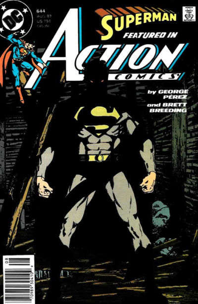 Action Comics #644 Newsstand Edition