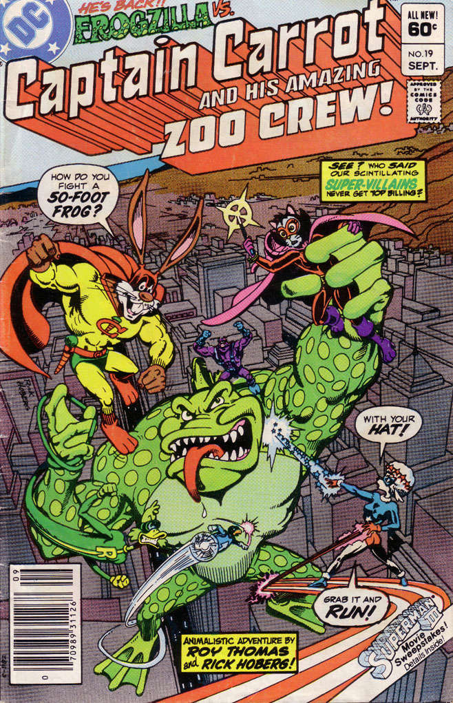 Captain Carrot and His Amazing Zoo Crew #19