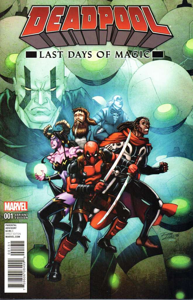 Deadpool: Last Days Of Magic #1 Variation A