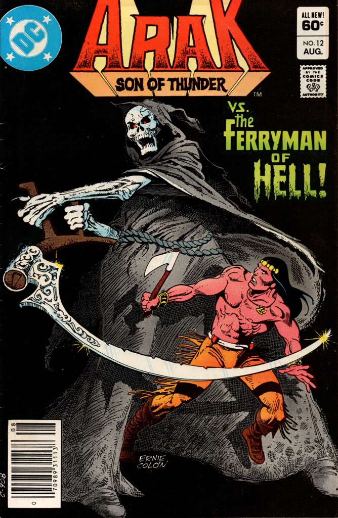 Arak Son of Thunder #12 Newsstand Edition