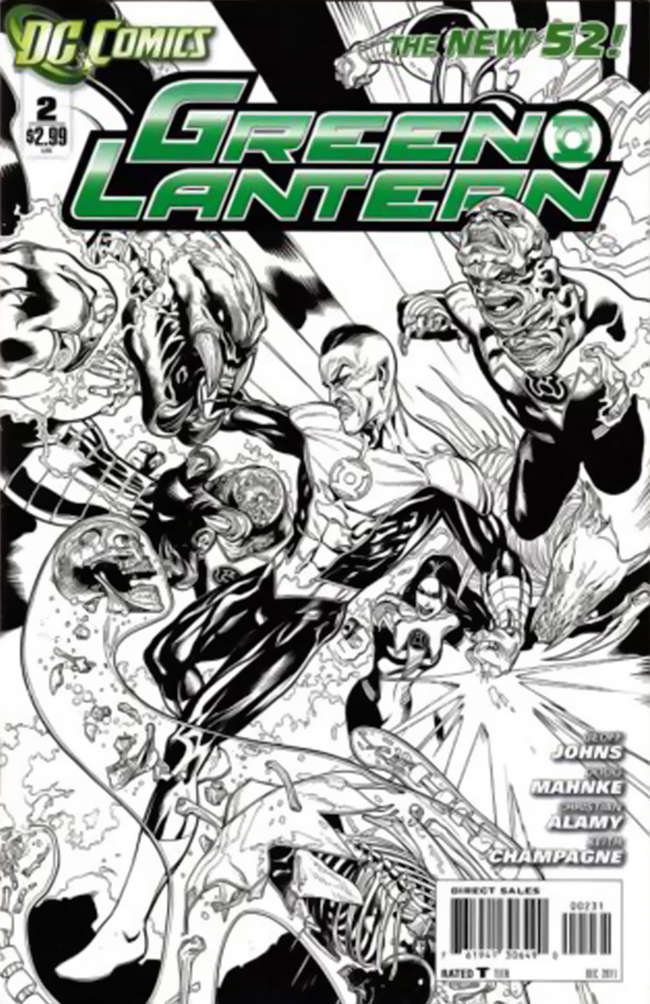 Green Lantern (5th Series) #2 Variation B