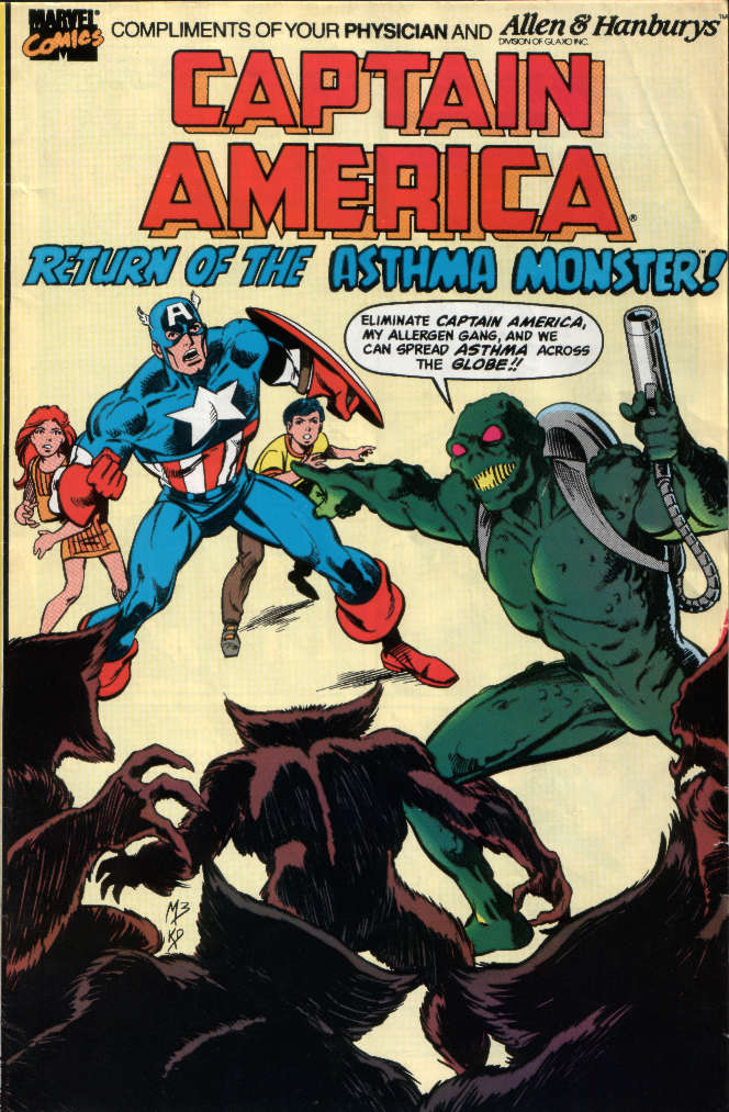 Captain America: Return of the Asthma Monster #1