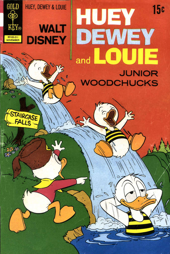 Huey, Dewey, and Louie Junior Woodchucks #17