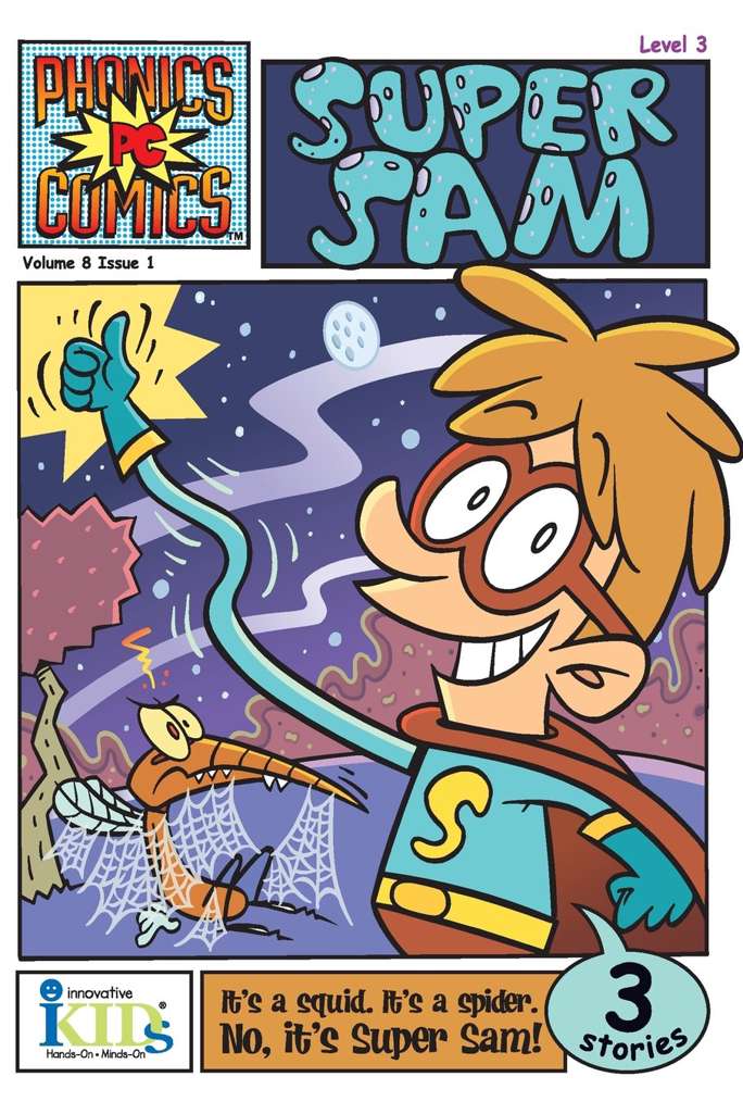 Phonics Comics: Super Sam