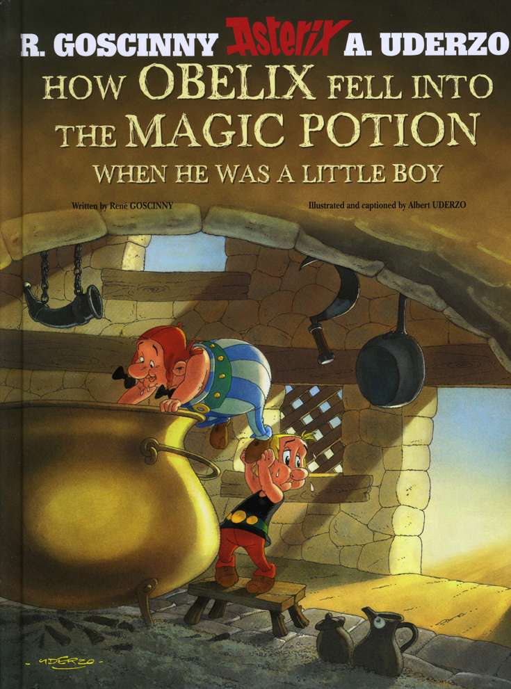 How Obelix Fell Into the Magic Potion When He Was A Little Boy