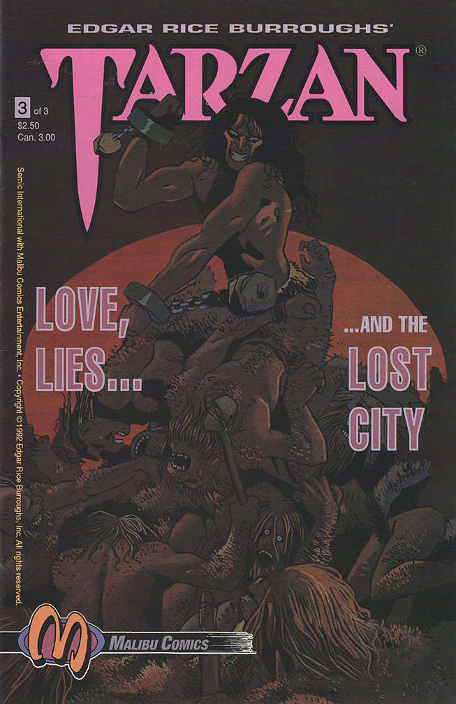 Tarzan: Love, Lies and the Lost City #3