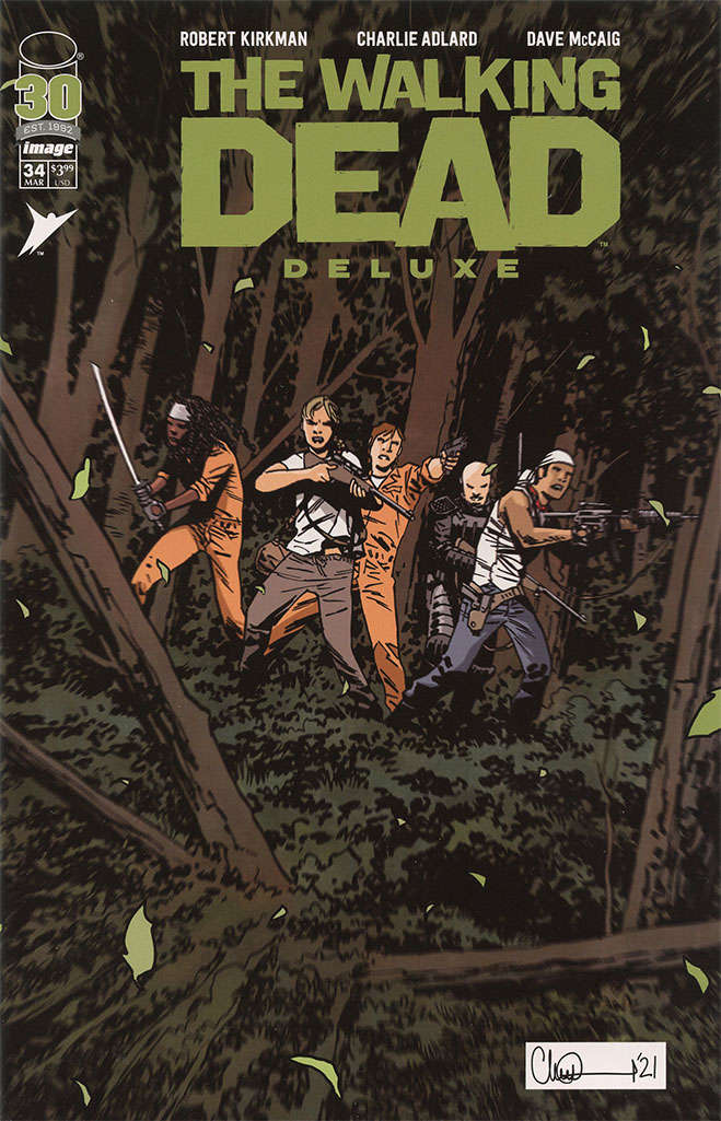 The Walking Dead Deluxe #34 Variation D