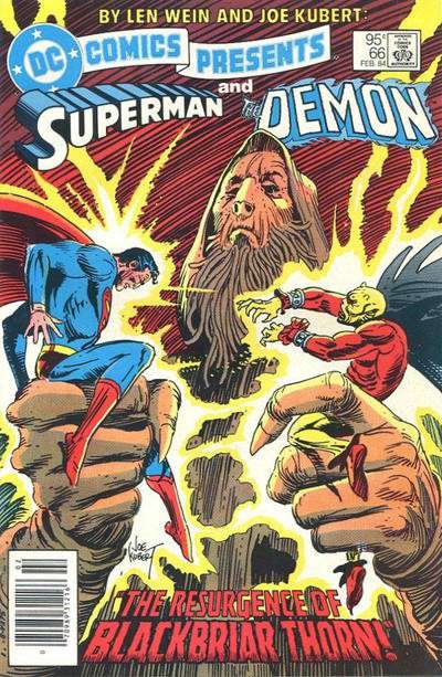 DC Comics Presents #66 Newsstand Edition
