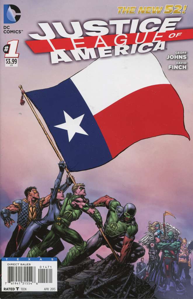 Justice League of America (3rd Series) #1 Variation 50