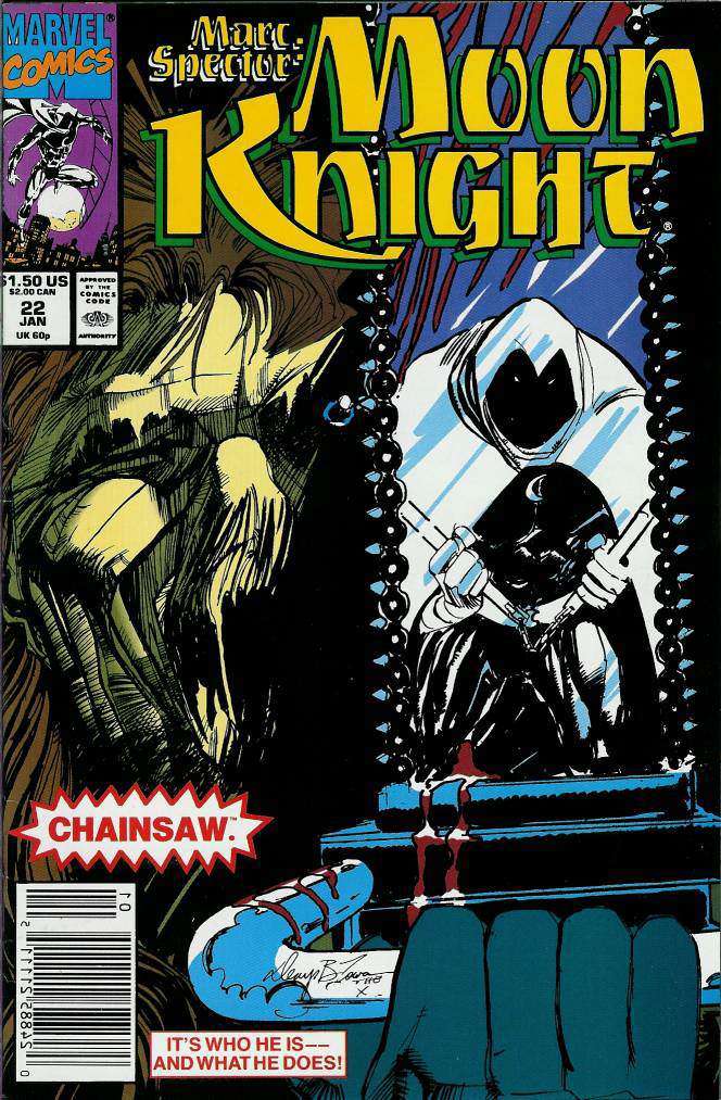 Marc Spector: Moon Knight #22 Newsstand Edition