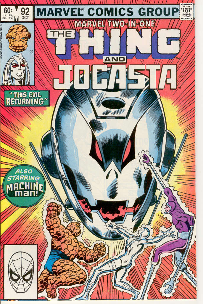 Marvel Two-In-One #92