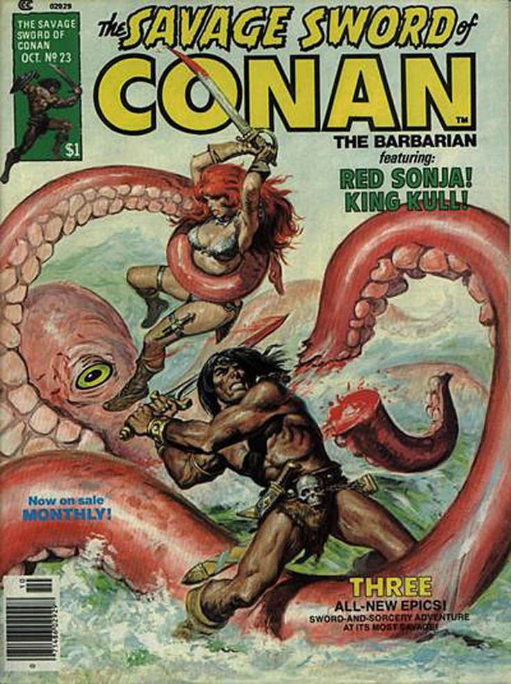 Savage Sword of Conan #23