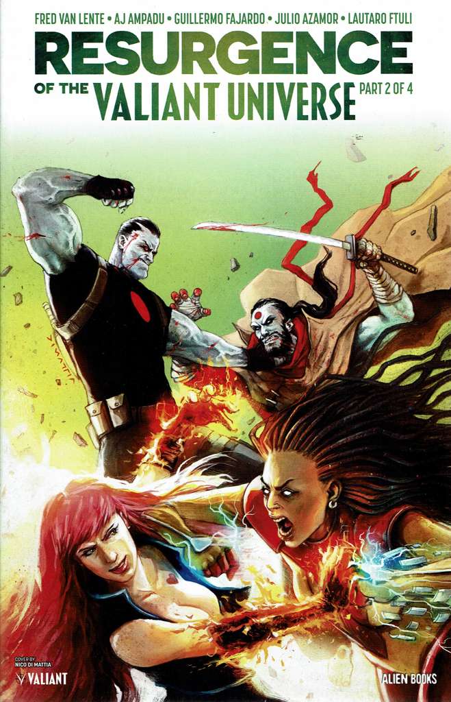 Resurgence of the Valiant Universe #2 Variation A