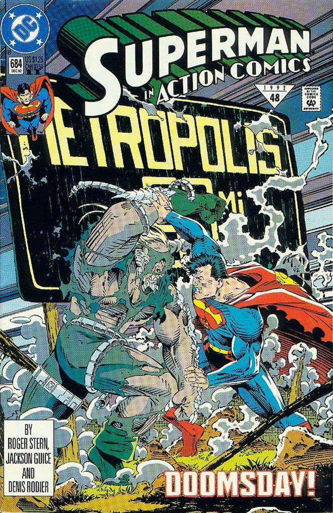 Action Comics #684  - 2nd printing