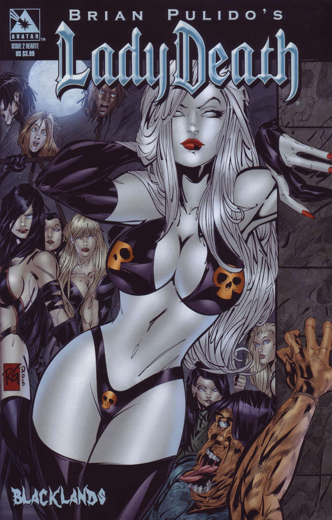 Lady Death: Blacklands #2 Variation F
