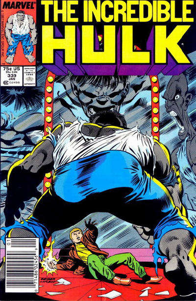 The Incredible Hulk #339 Newsstand Edition