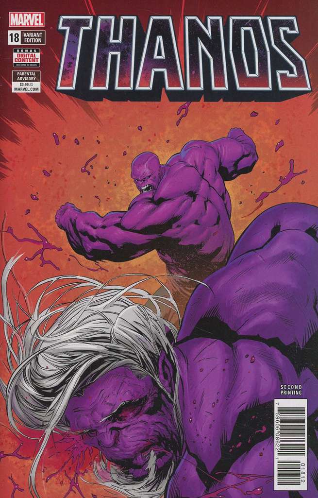 Thanos (3rd Series) #18  - 2nd printing