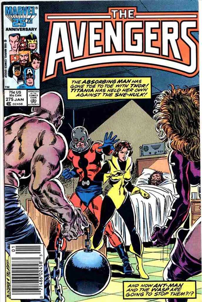 The Avengers #275 Newsstand Edition