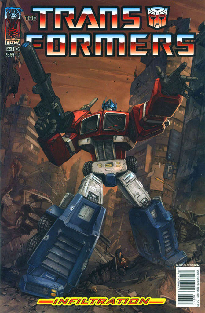 The Transformers: Infiltration #6 Variation C