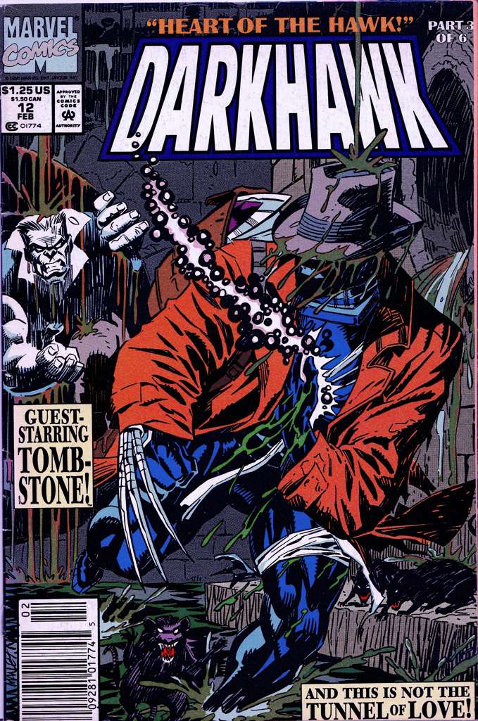 Darkhawk #12 Newsstand Edition