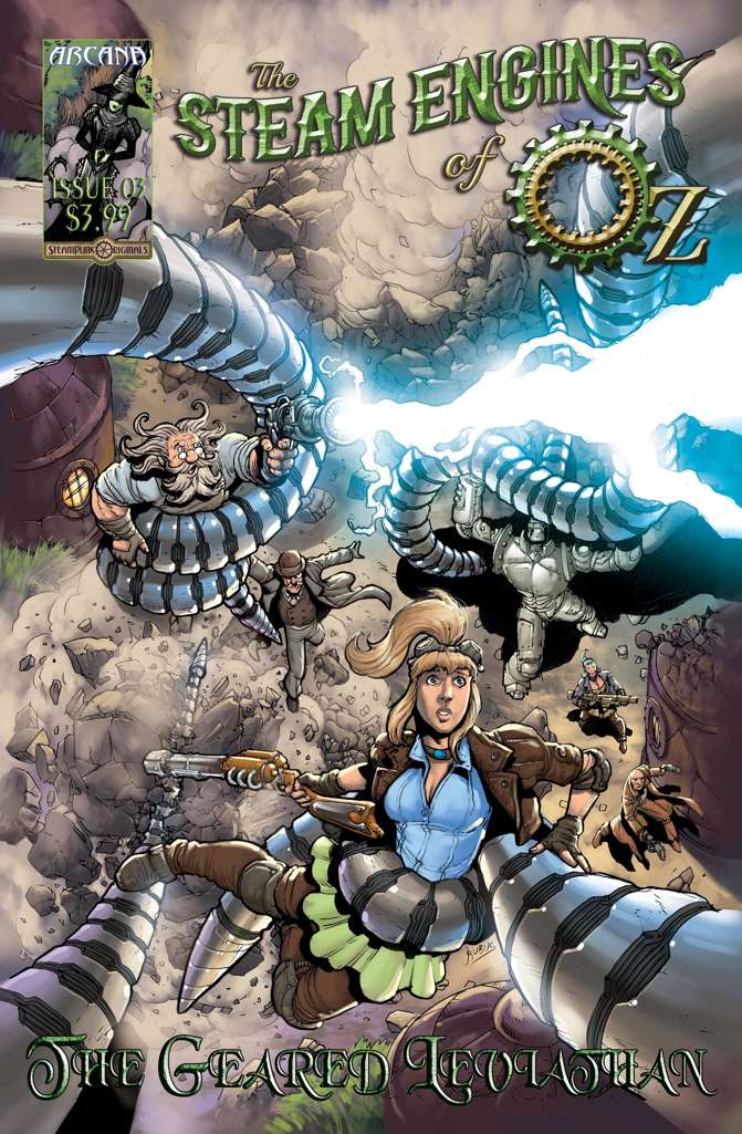 Arcana Studios Presents: Steam Engines of Oz: The Geared Leviathan #3