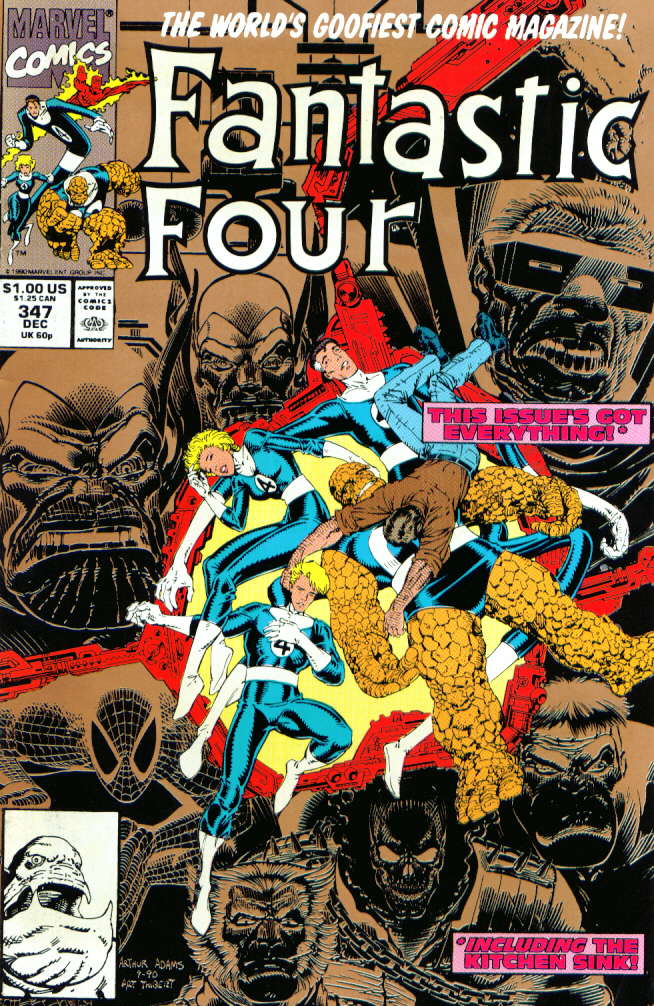 Fantastic Four (Vol. 1) #347  - 2nd printing