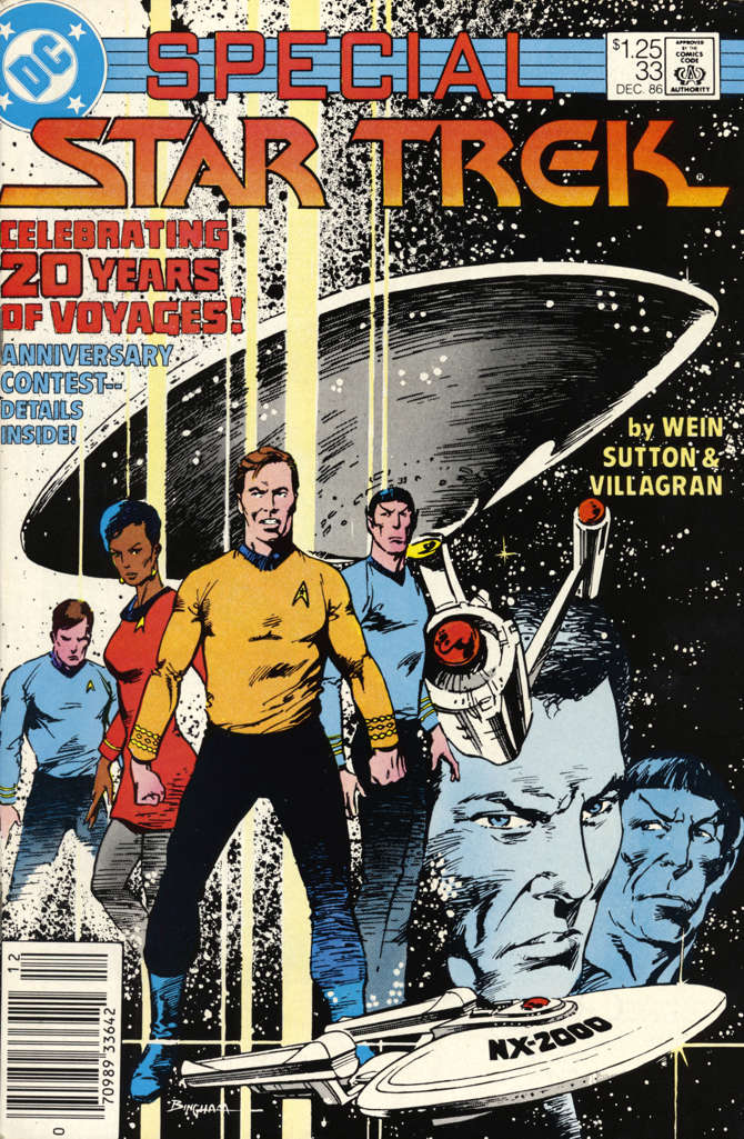 Star Trek (3rd Series) #33 Newsstand Edition