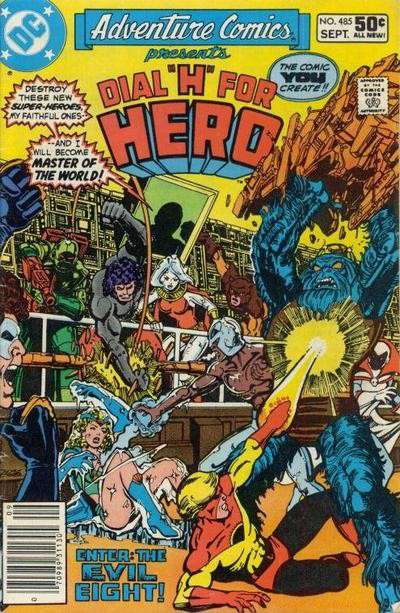 Adventure Comics #485 Newsstand Edition