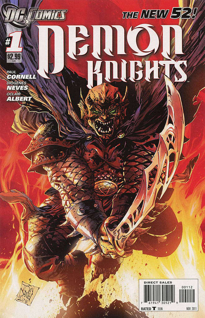 Demon Knights #1  - 2nd printing