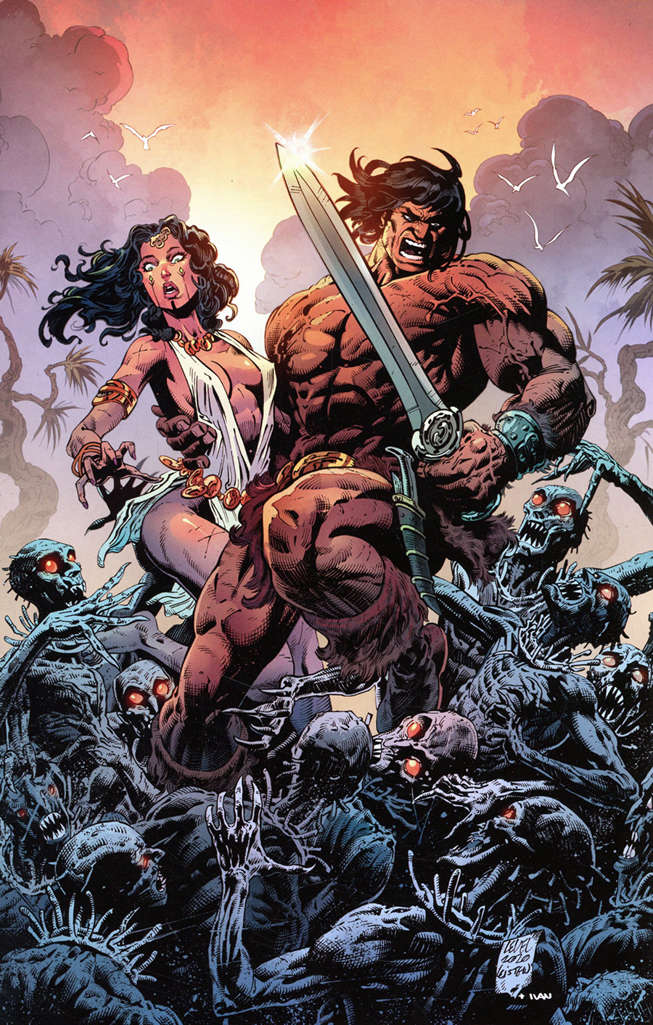 The Cimmerian: Iron Shadows in the Moon #1 Variation F